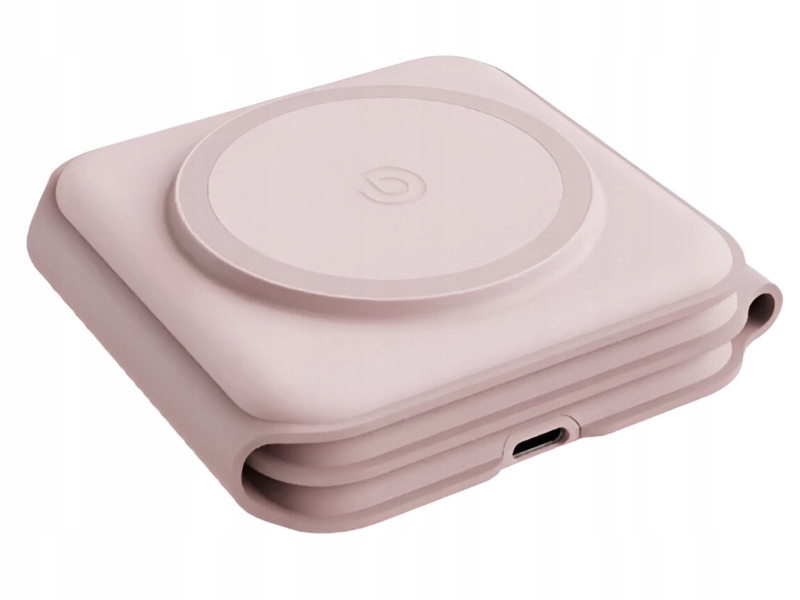 Ładowarka indukcyjna Energea Bazic GoMag Trio Plus 15W Różowy