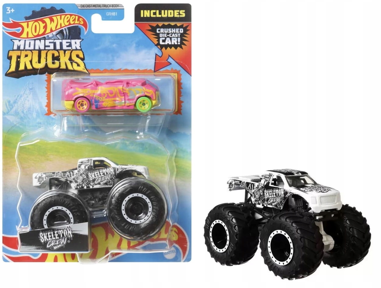 

Hot Wheels Monster Truck Skeleton Crew, HDC01