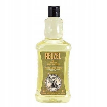 Reuzel 3In1 Tea Tree Gel, Šampon, Kondicionér 1000 ml