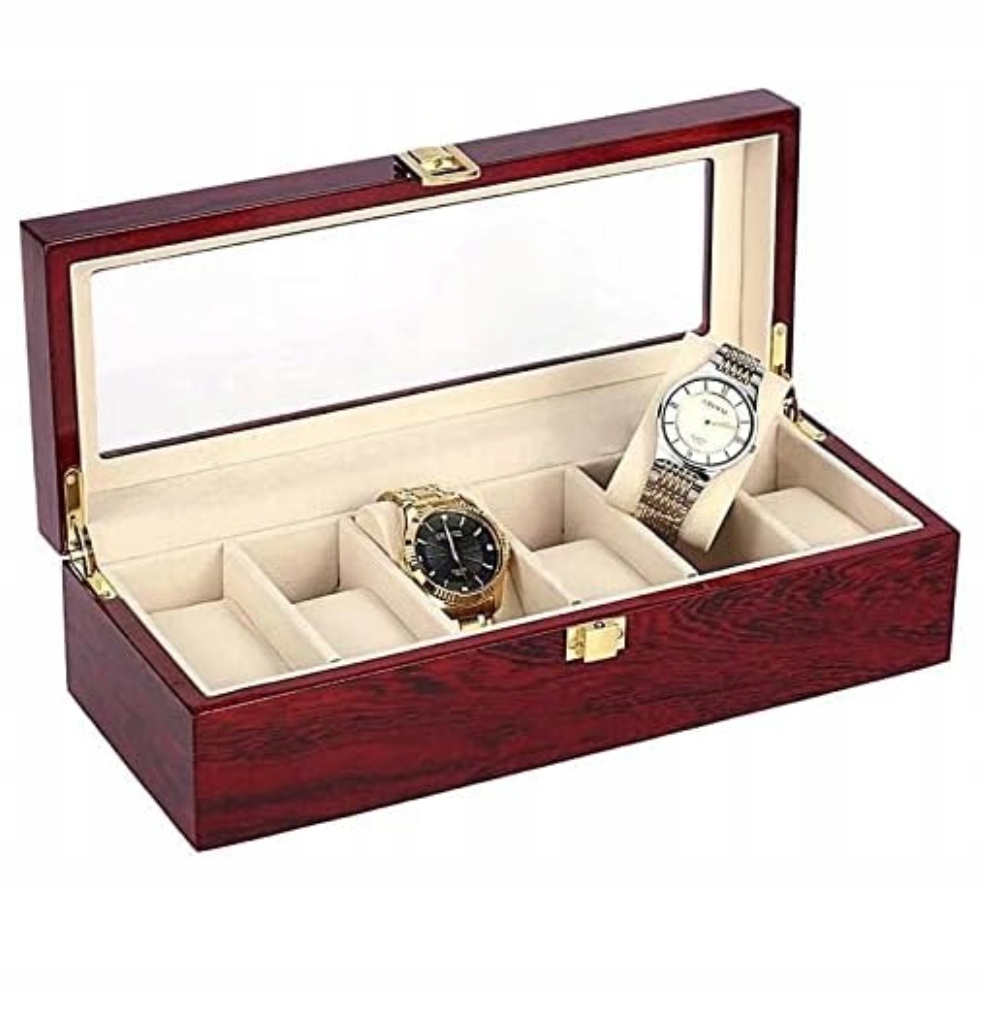 Organizér Krabička Krabička Dikom Na Hodinky Dřevěné Vintage Šperky