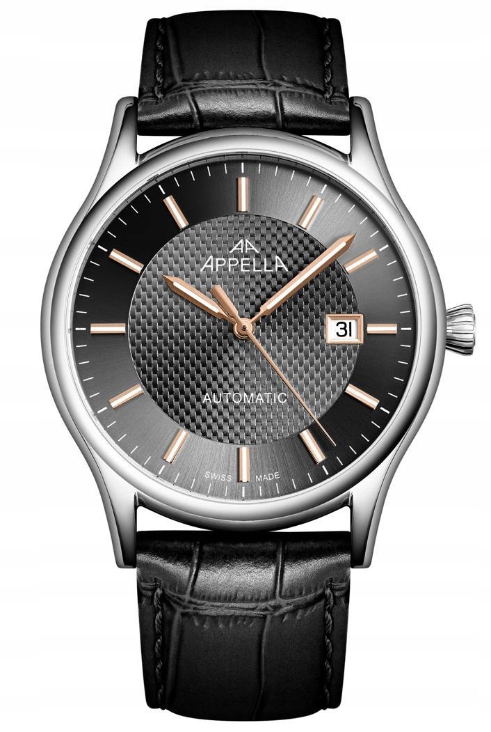 Nové Originální Pánské hodinky Appella L70013.52R6A Automatic s datumovkou