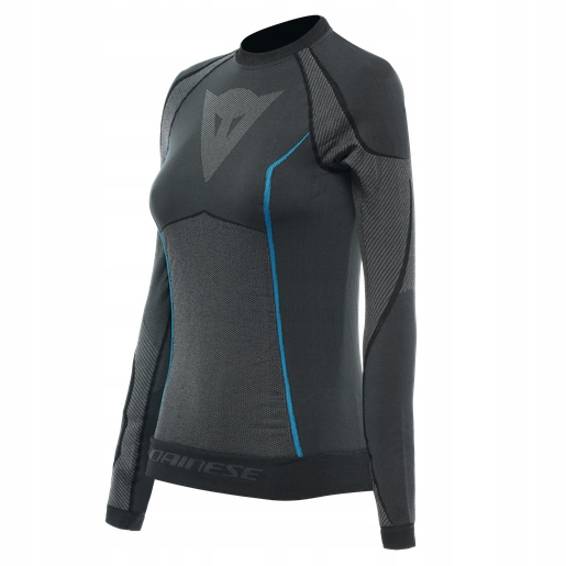 Tričko Dainese Dry Ls Lady L/XL čierna/modrá