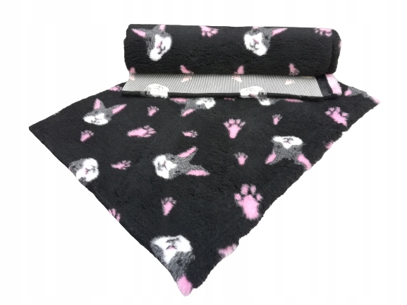 

Dry Vet Bed legowisko 100x150cm Królik czarny/róż