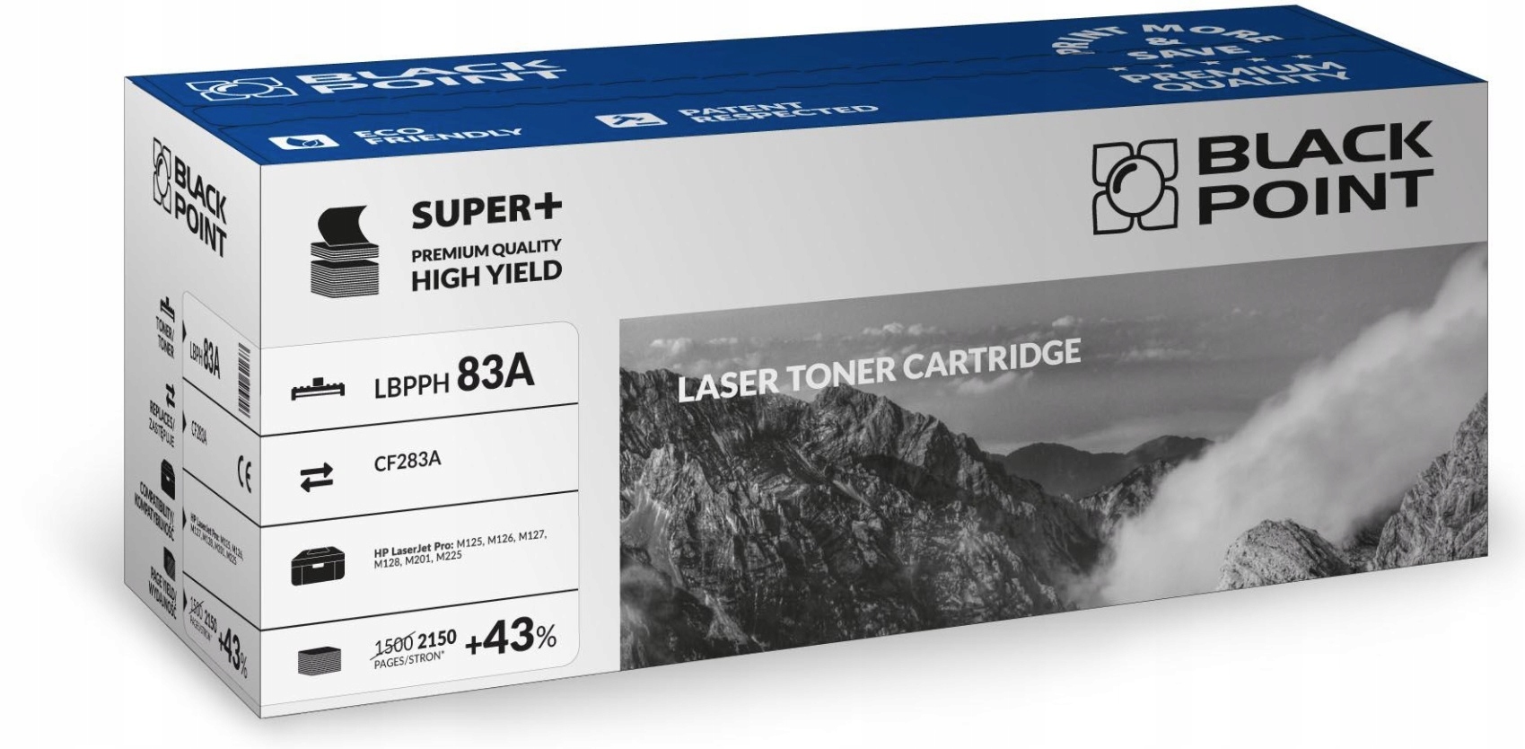

Toner Hp 83A Blackpoint (2.150)