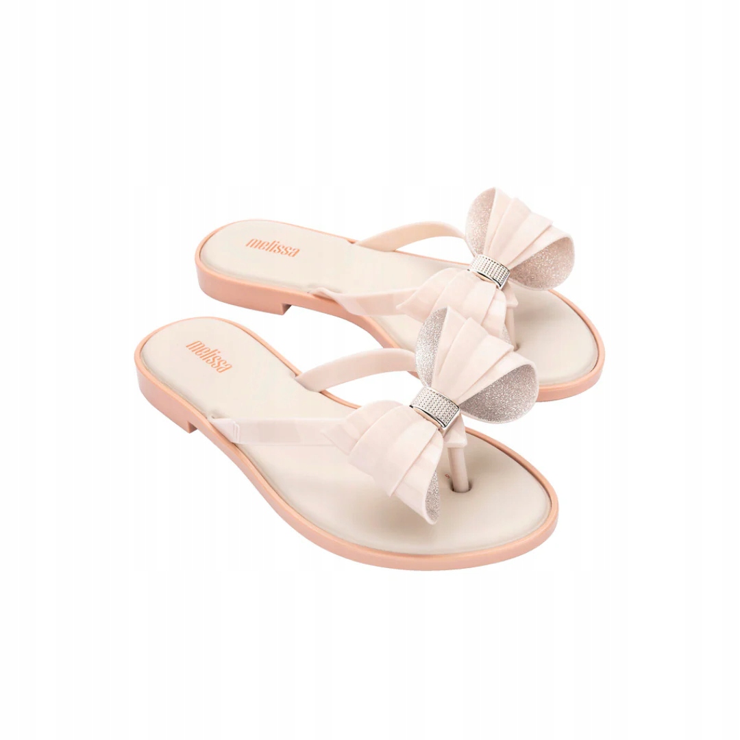 Melissa Flip Flop Slim V Ad Beige Dámské žabky Béžová 37