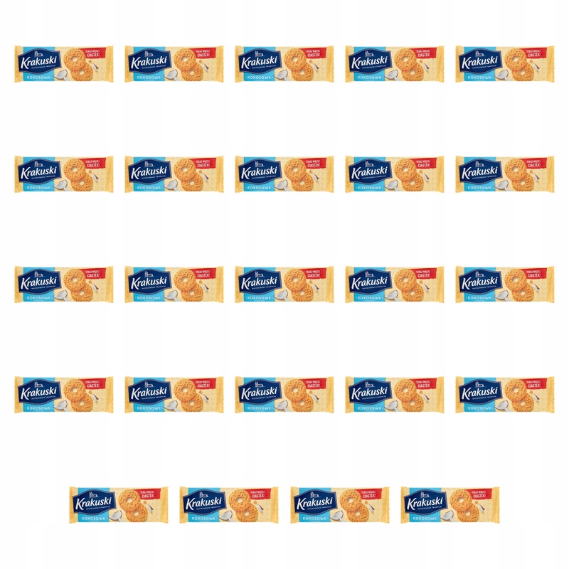 Krakuski Kokosowe 168g X24