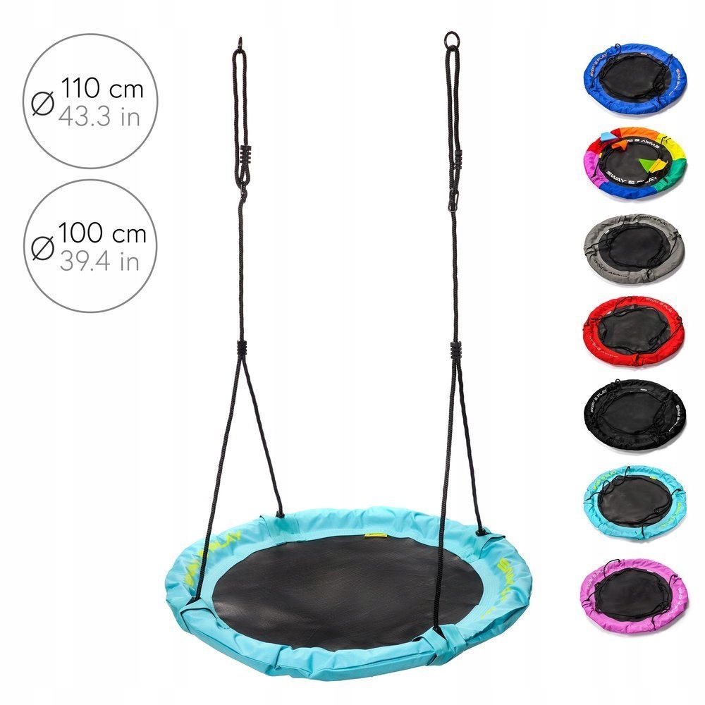 Huśtawka Ogrodowa Bocianie Gniazdo 110 cm METEOR Wiek dziecka 3 lata +