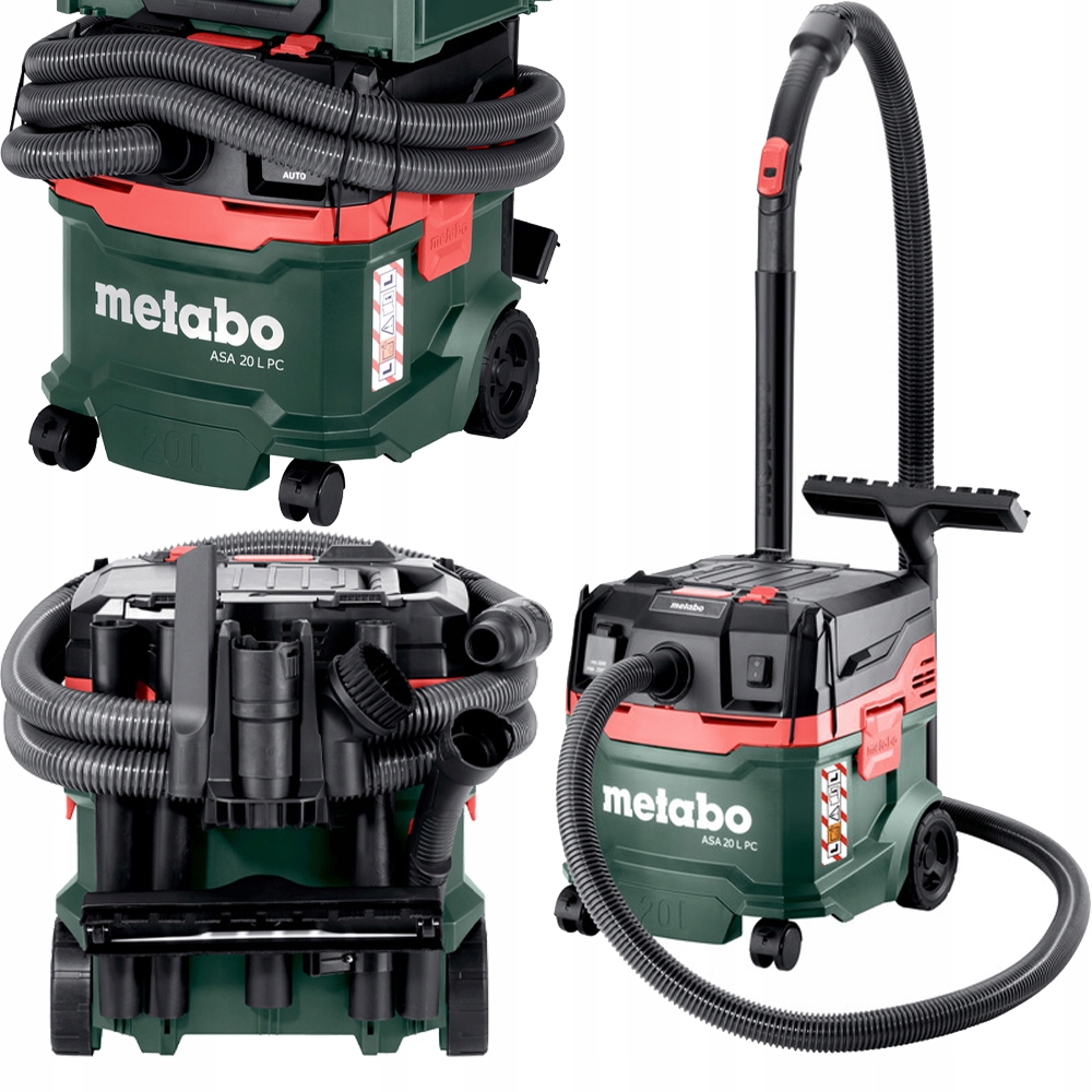 Metabo Asa 20 L Pc odkurzacz uniwersalny 1200W czyszczenie filt. 602085000