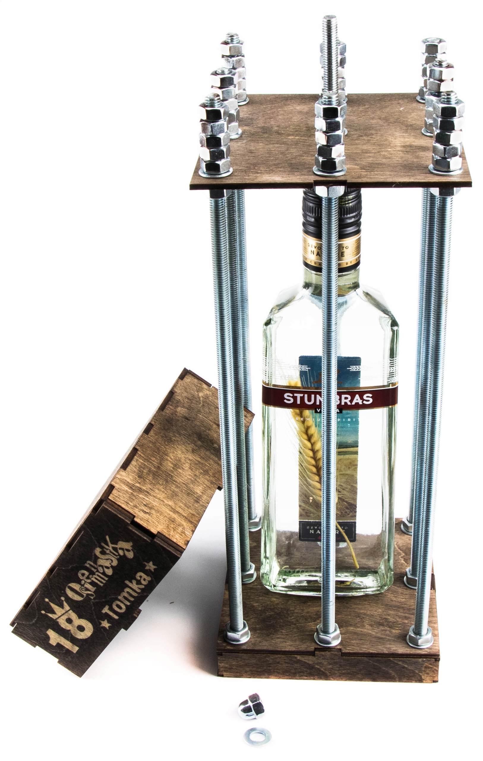 

Klatka Grawer na alkohol urodziny 18 30 40
