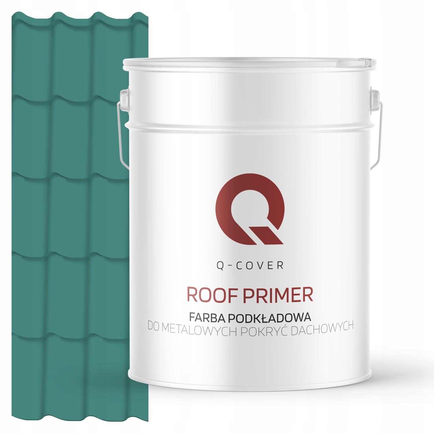 Podkladová Farba Na Kovovú Strechu, Tyrkysová, Mätová, Matná, 6033 10 L