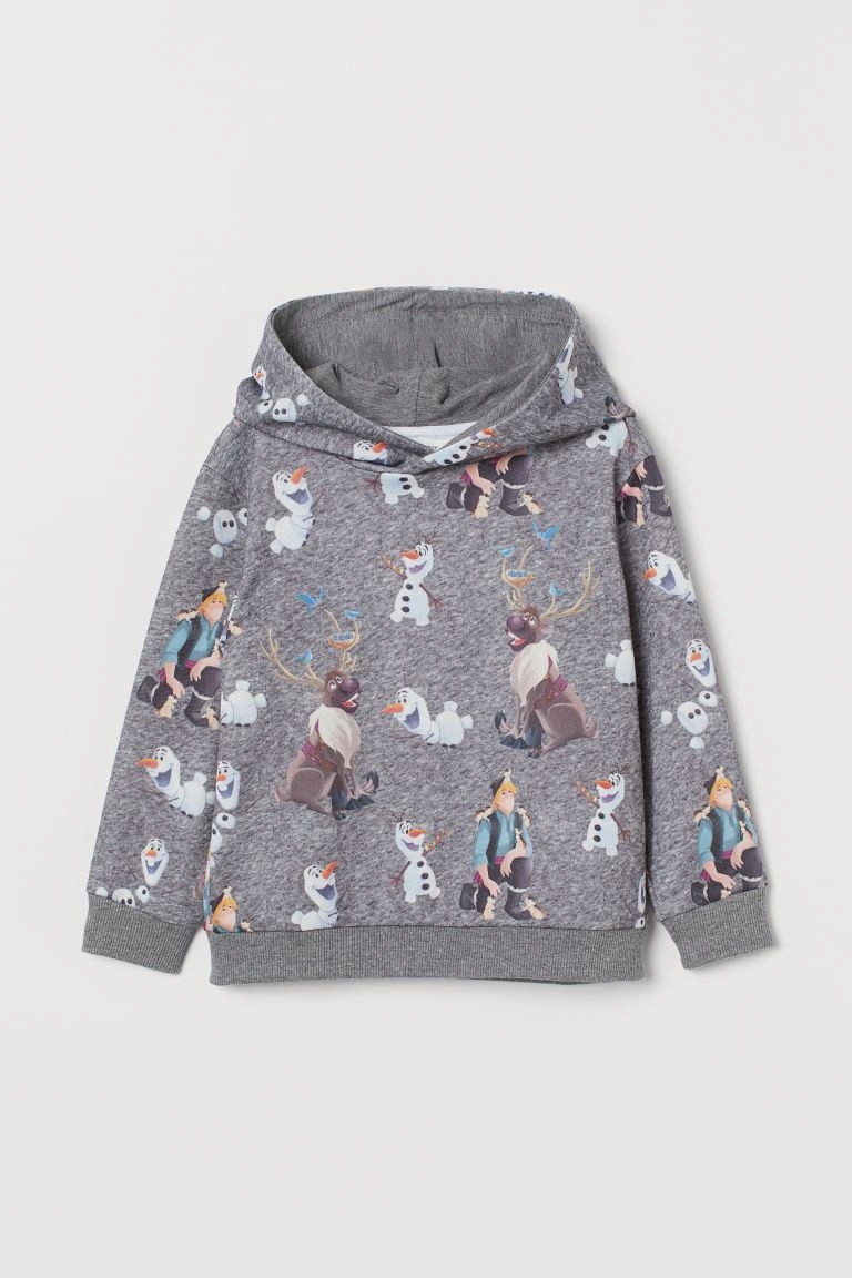 

Ciepła Bluza Z Kapturem H&m 110/116 Kraina Lod