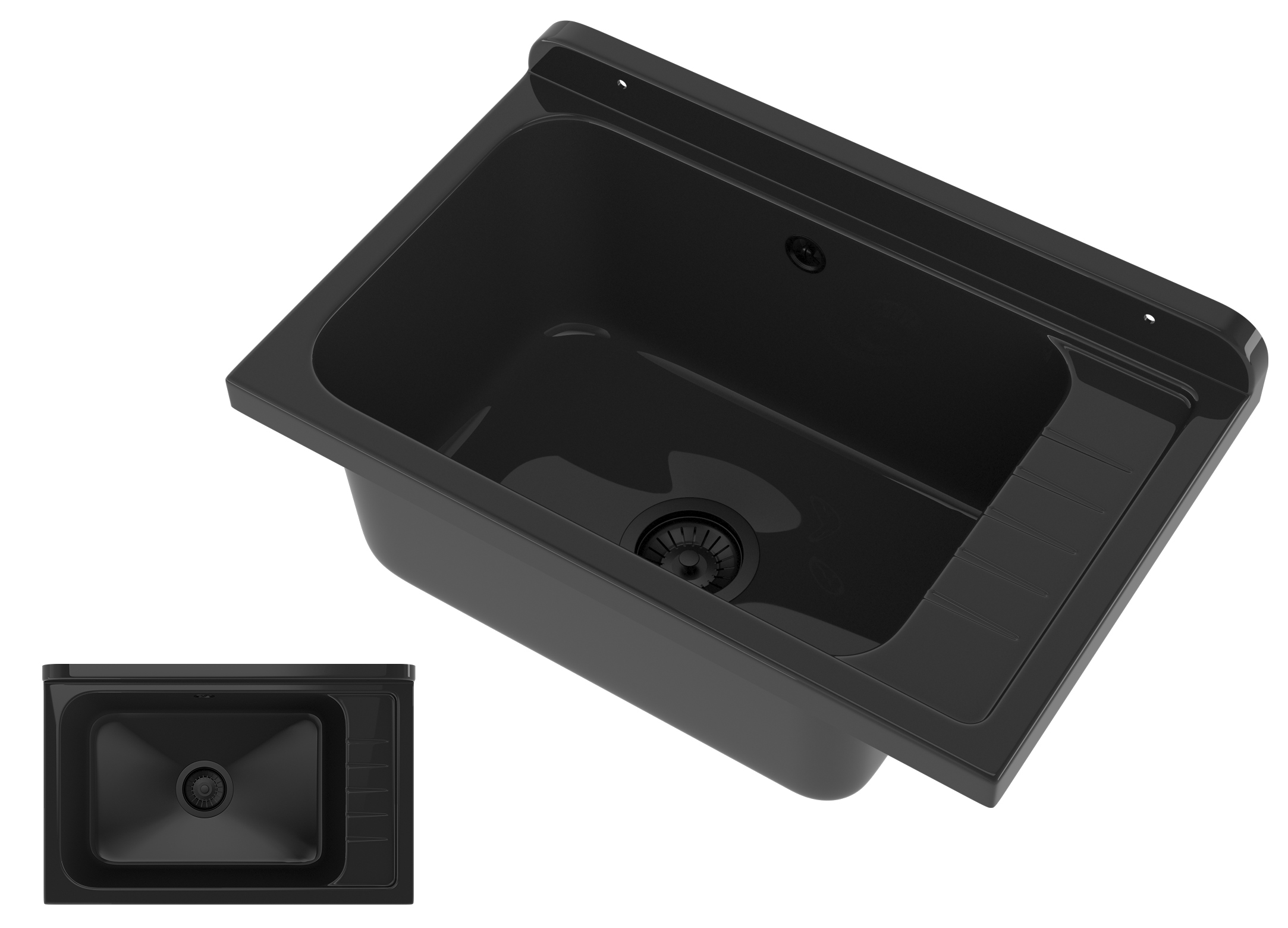 Technická Dřez S Černým Mramorovým Dřezem, Prádelna, Garáž Monza