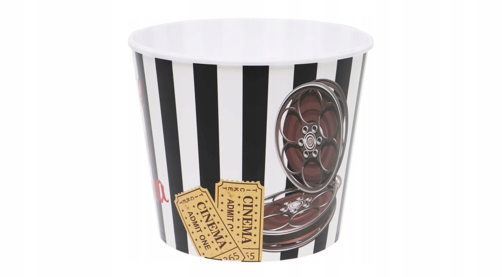 

Pojemnik na popcorn w paski 2,2 l