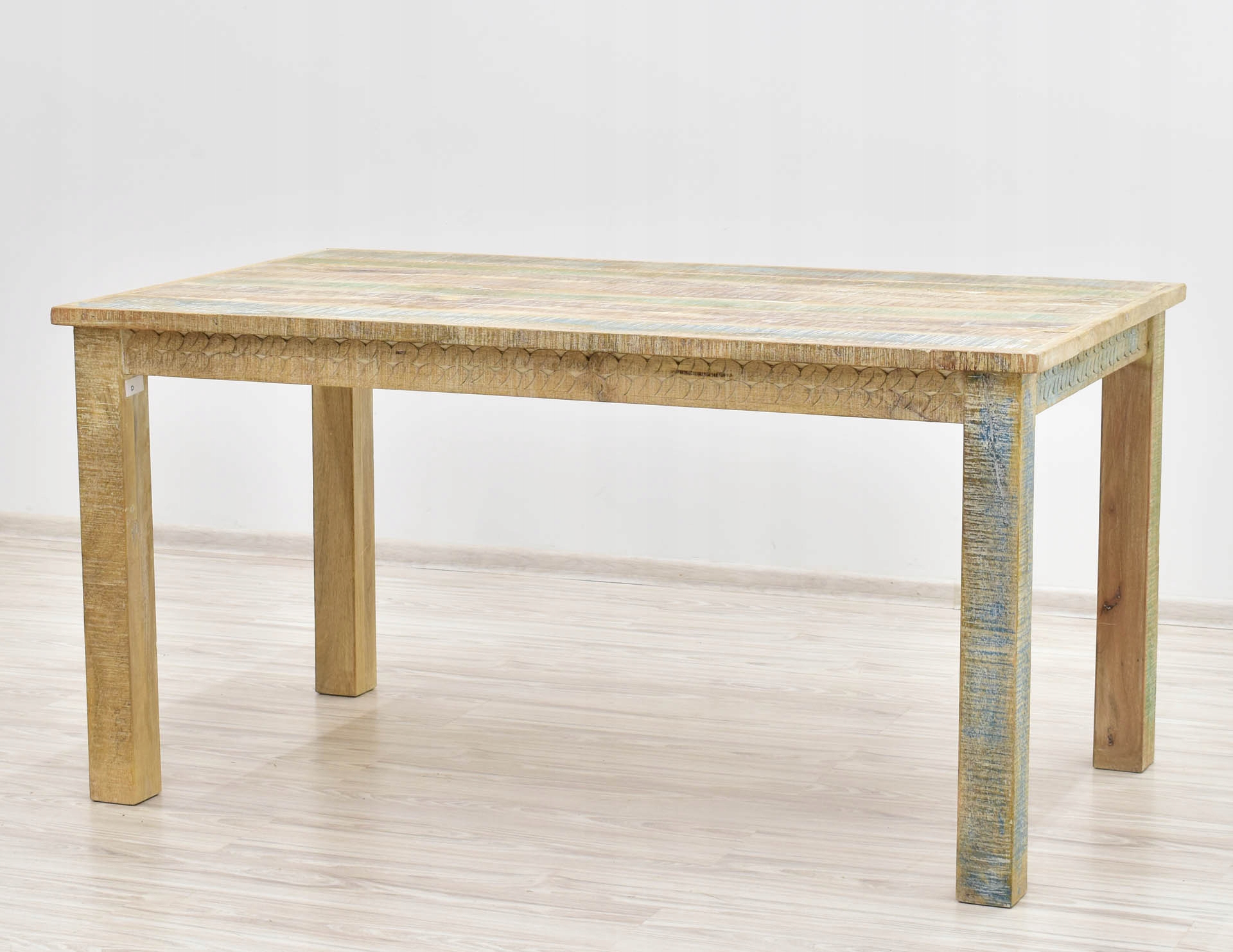 Stół kolonialny indyjski lite drewno mango kolor Szerokość mebla 150 cm