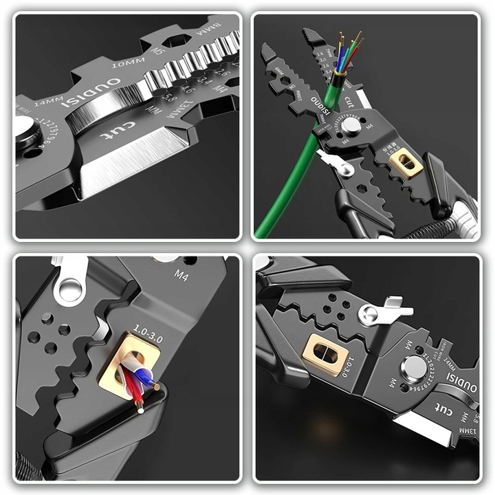 Wielofunkcyjne szczypce dla elektryków ZACISKARKA KONEKTORÓW NIEIZOLOWANYCH EAN (GTIN) 5903772321609