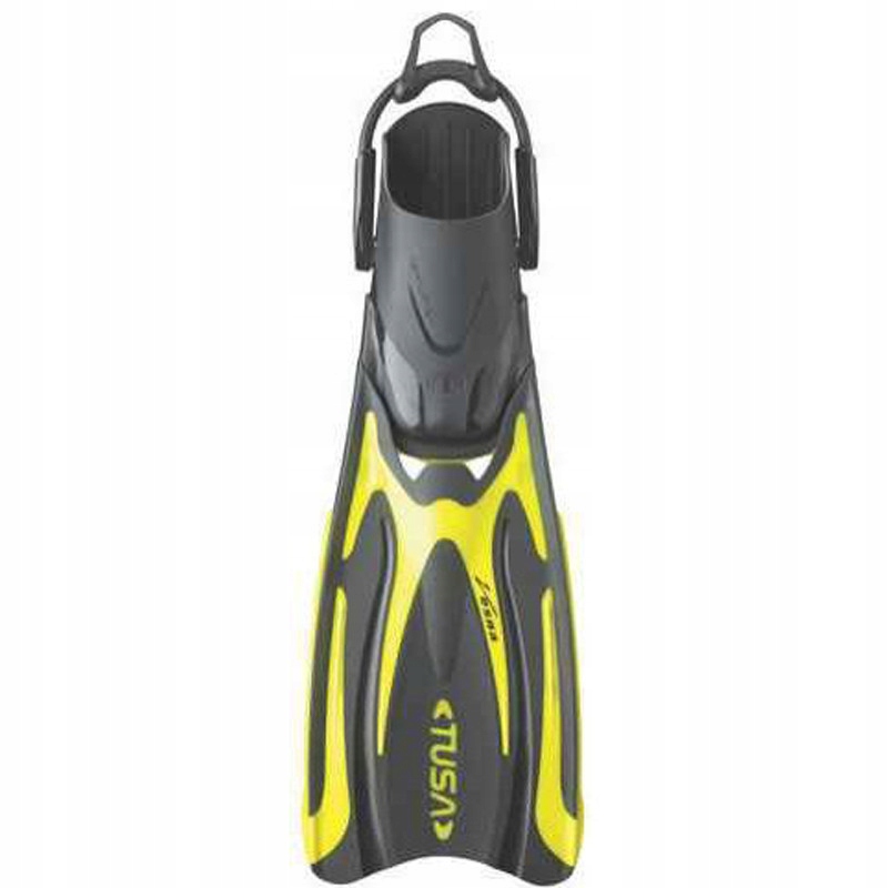 Płetwy na bungee Tusa Hyflex Vesna B rozmiar XL/44-48 czarno-żółte