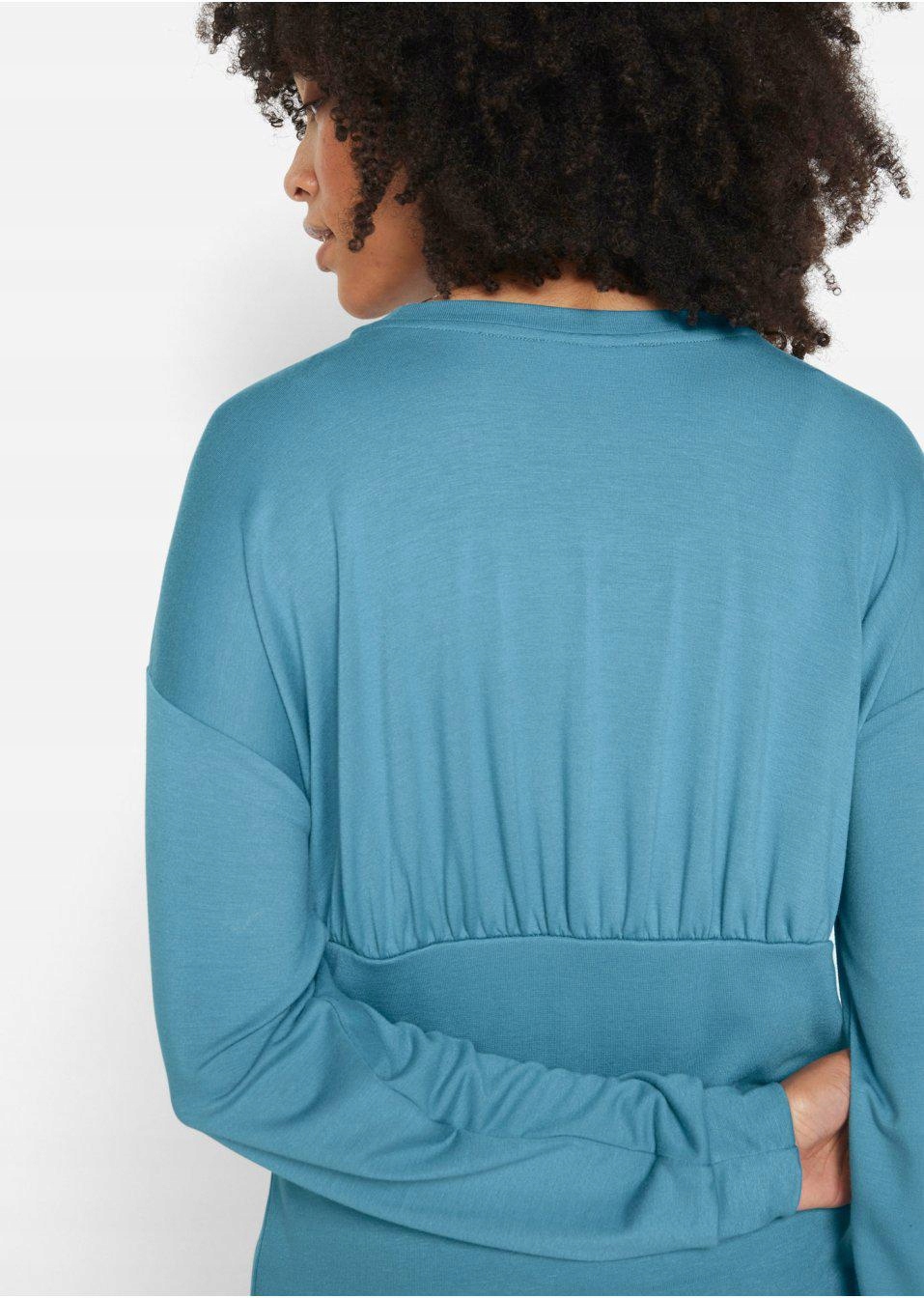 BONPRIX _ZT PY2 NIEBIESKA BLUZA CIĄŻOWA _/ 38 Rozmiar 38
