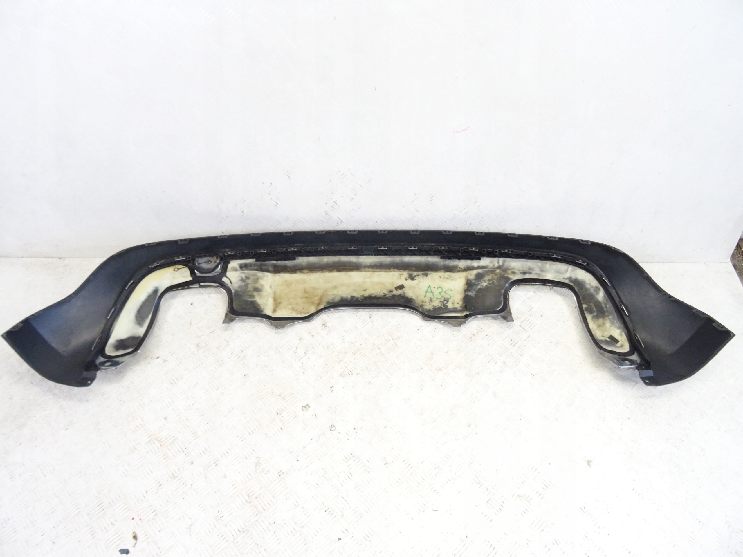 MERCEDES GLA 156 spoiler diffuser of a bumper rear part rear
