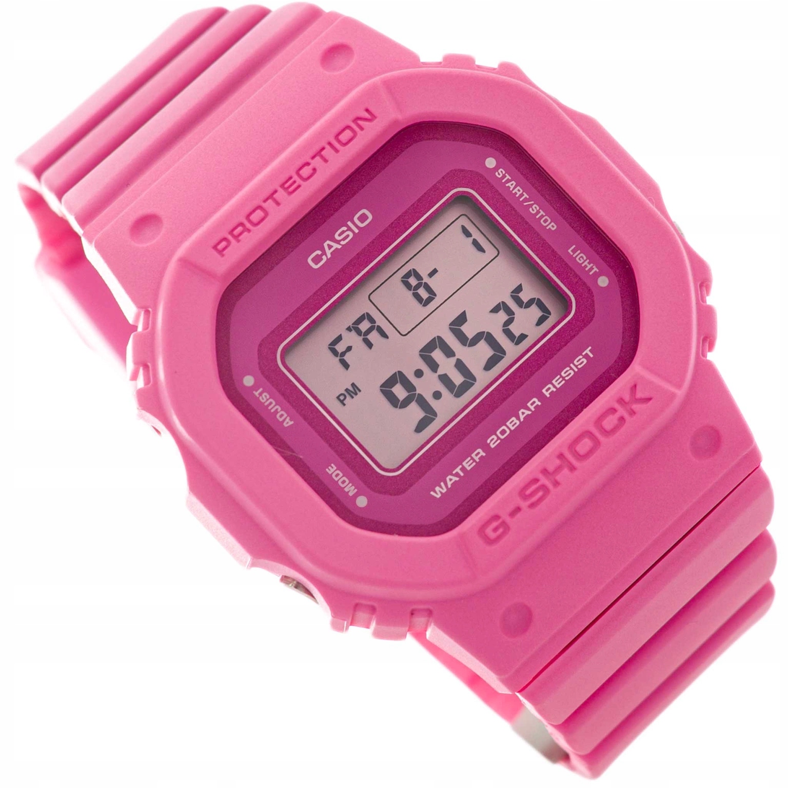 Dámské Hodinky Casio GMD-S5610PP-4ER Růžové S Sportovním Řemínkem 200 M