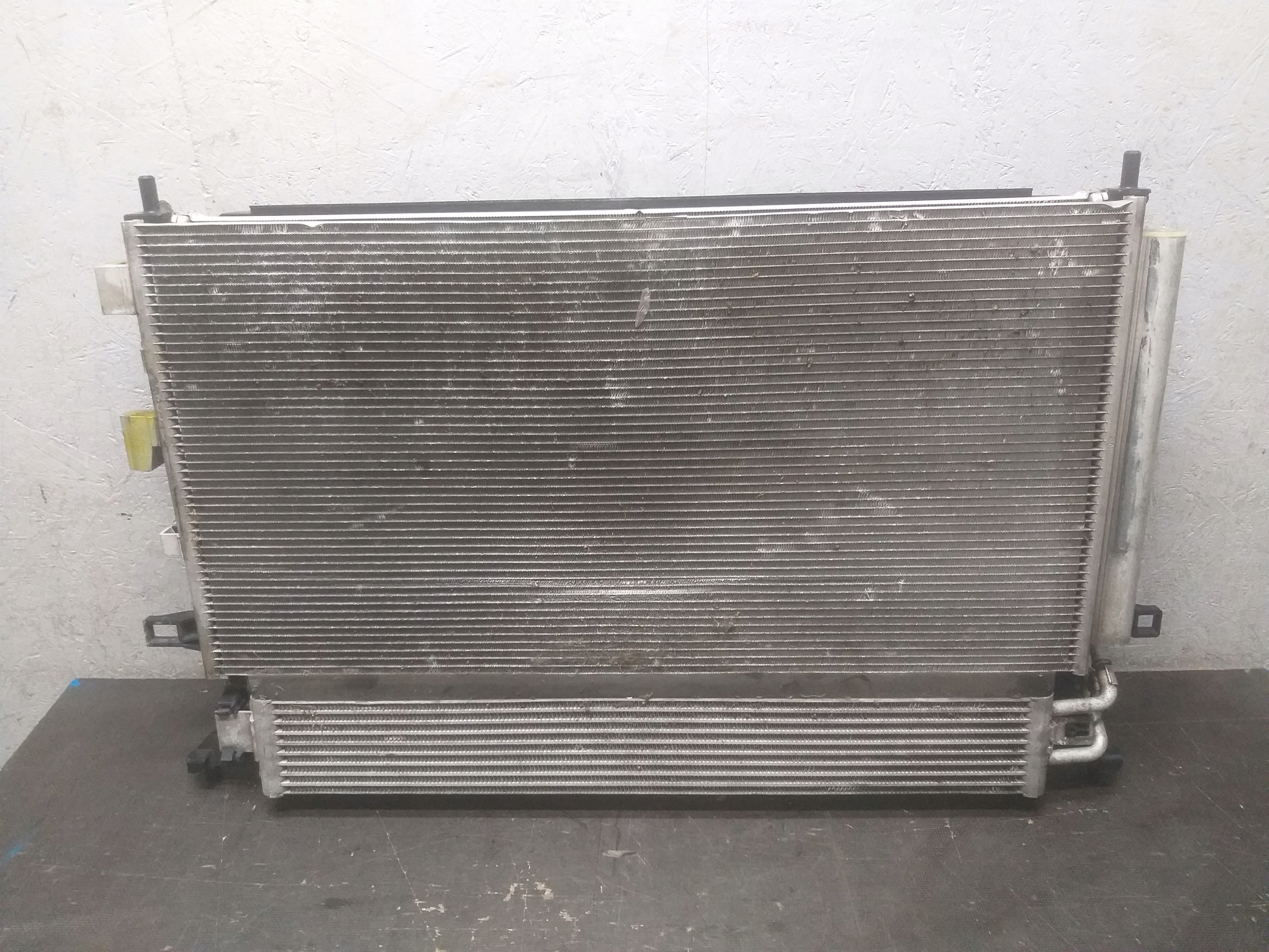 radiator 005-BD damaged