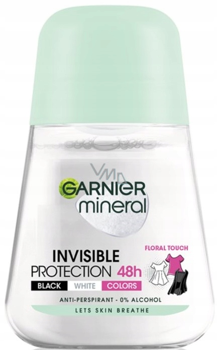Garnier Mineral Invisible Floral Touch 50 ml kuličkový antiperspirant
