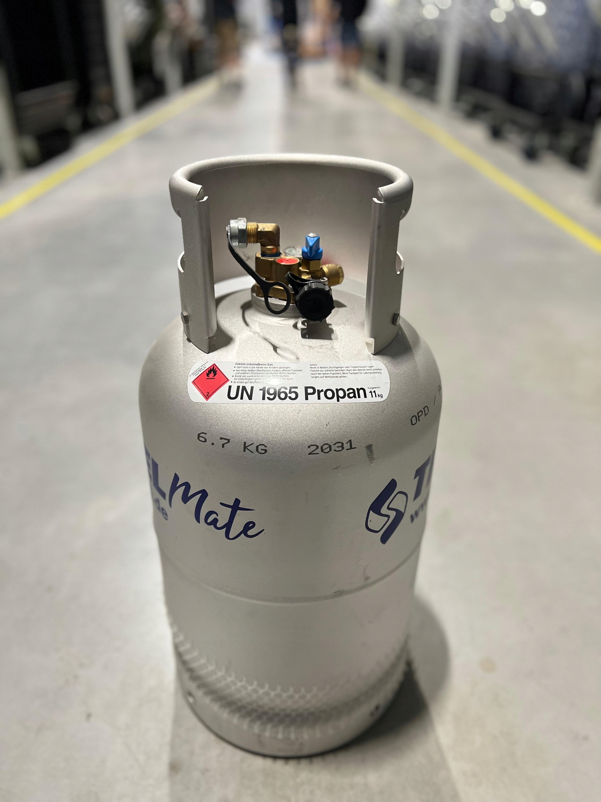 BUTLA ALUGAS TRAVEL MATE 11KG 25L + Adaptery + Maty Numer katalogowy części GB210