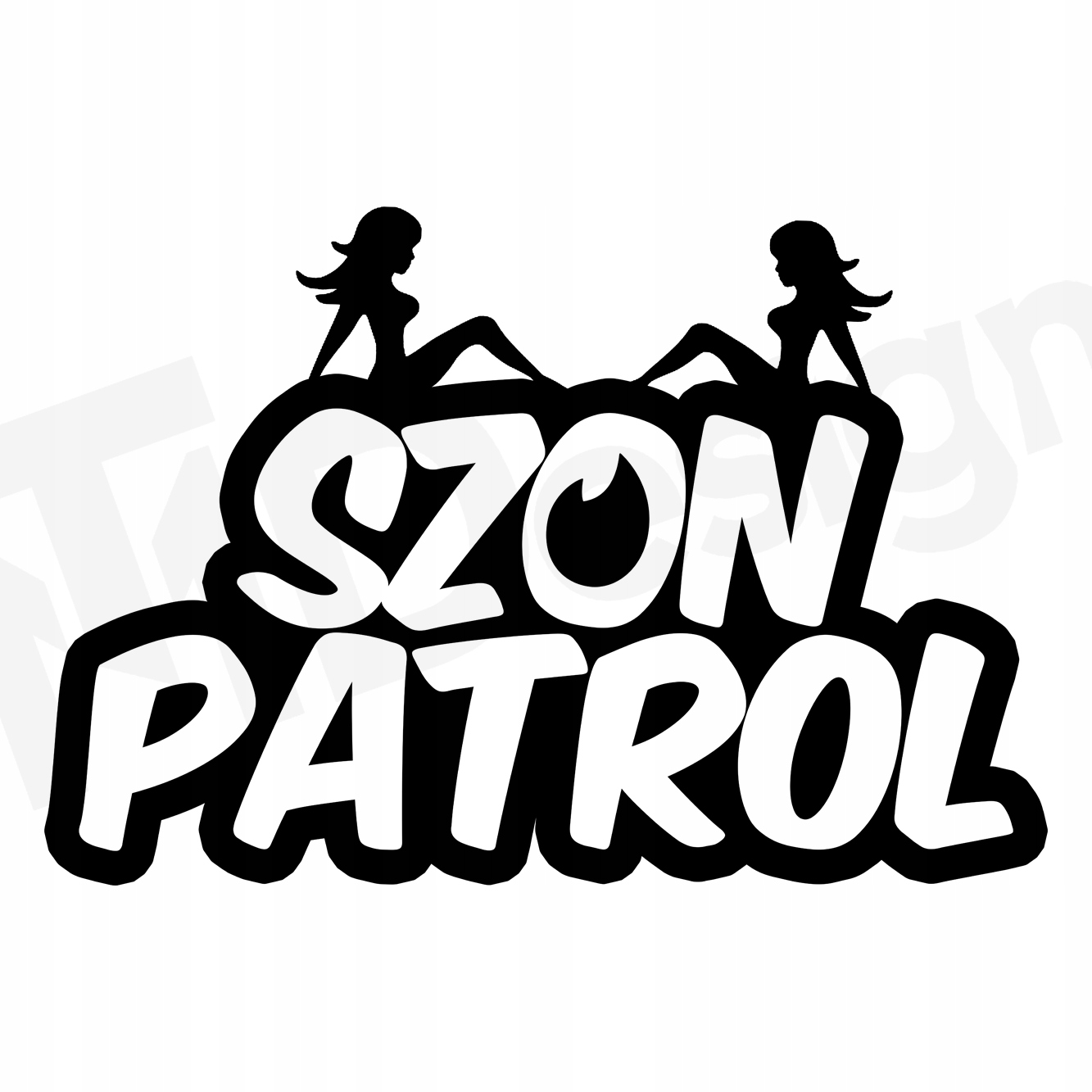 SZON-PATROL-SZON-LOVER-Naklejka-na-samoc