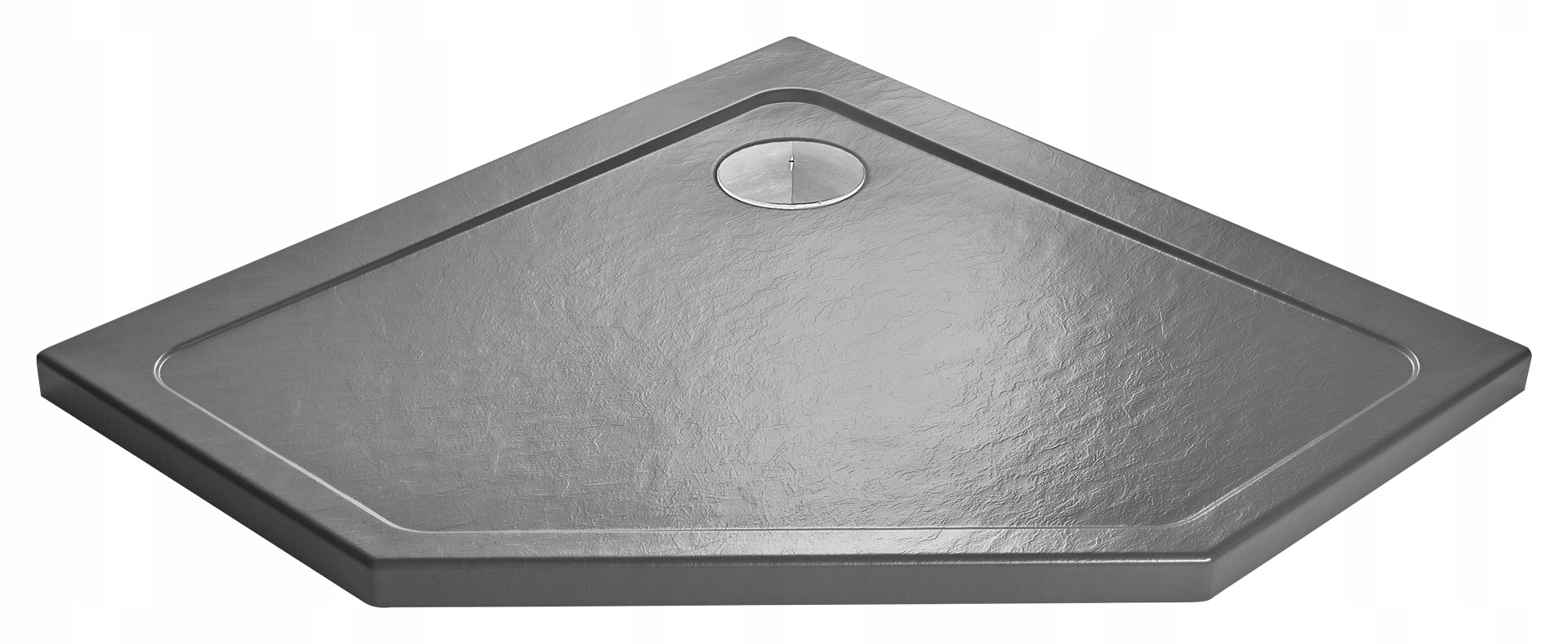 Brodzik Doros Pt Stone antracytowy 90x90 Radaway