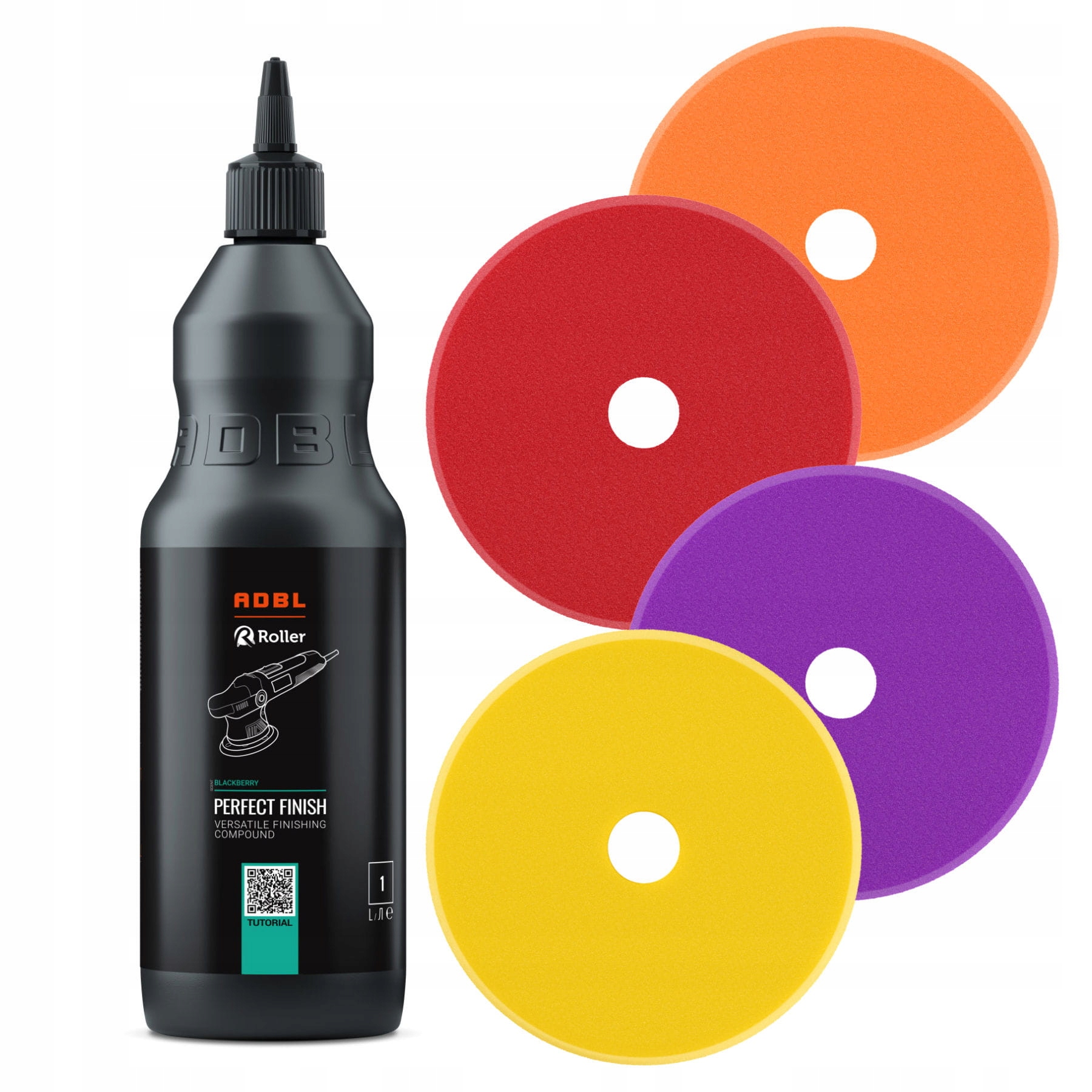 ADBL Roller Perfect Finish 1L finishow + 4 колодки
