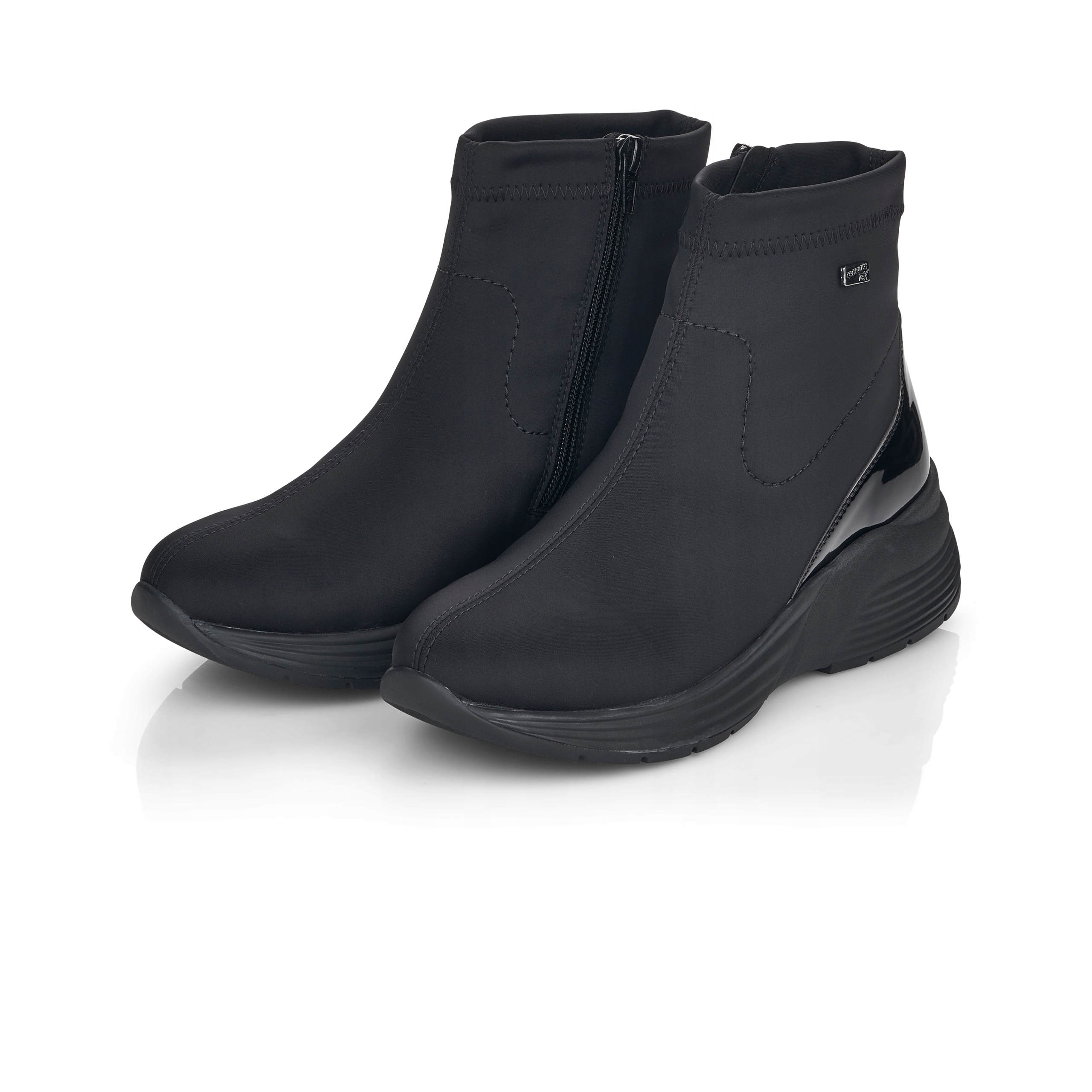 

Rieker Remonte damskie buty, botki czarne D6677