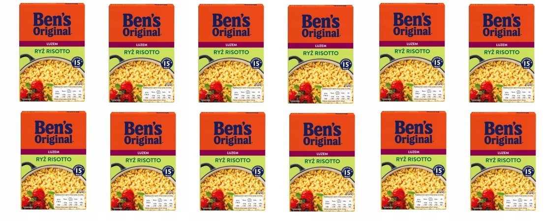 Levně 12 x 500 g Uncle Ben's Original Rýže Rizoto (volně) Karton