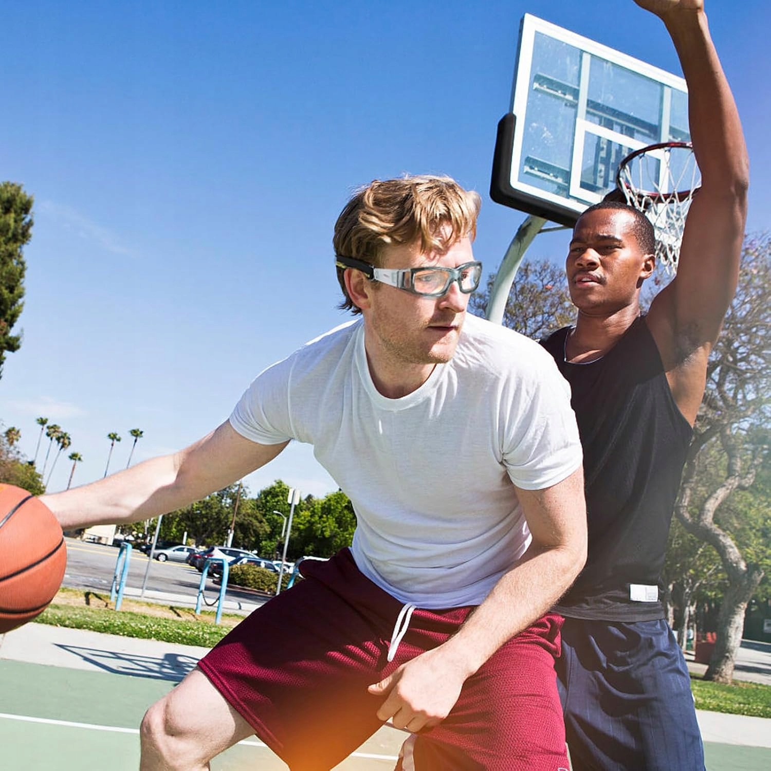 GOGLE OKULARY SPORTOWE OCHRONNE PANLEES PRZECIWSŁONECZNE WYGODNE PRO Stan opakowania oryginalne