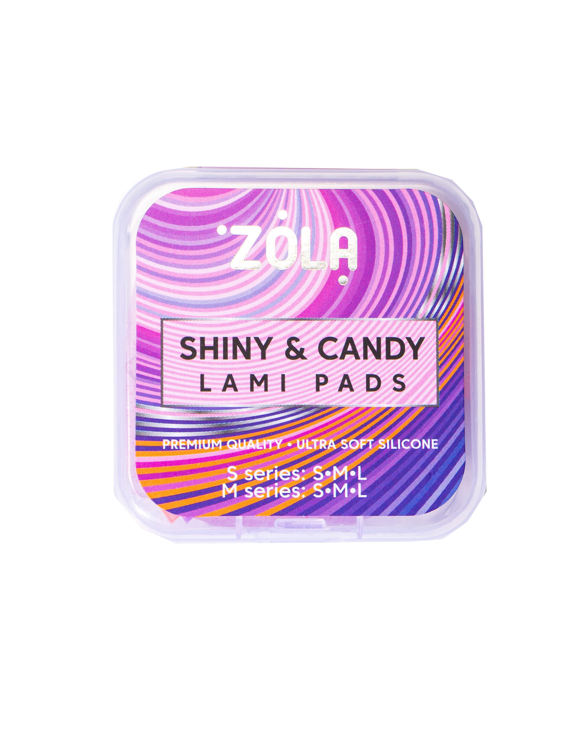Zola Shiny & Candy Lami Pads 6 párů silikonových forem laminování řas