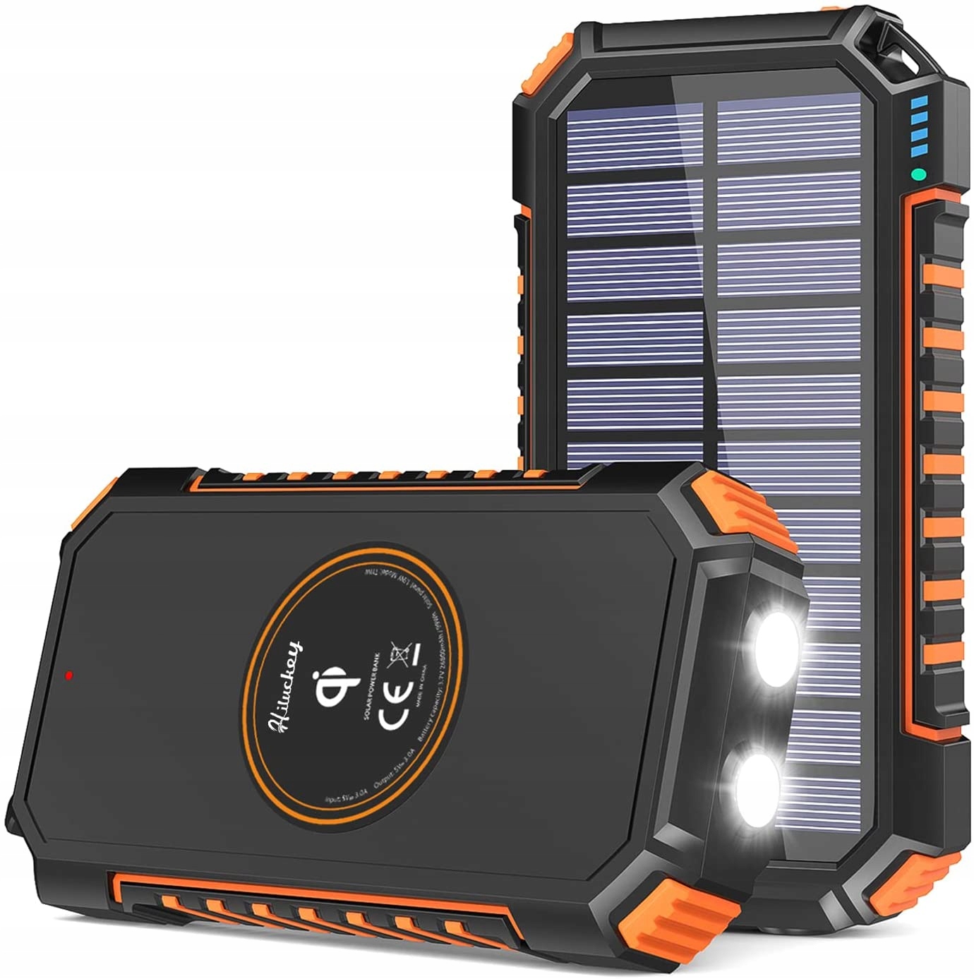 POWERBANK SOLARNY HILUCKEY T11W 26800mAh INDUKCYJNY MOCNY BANK ENERGII