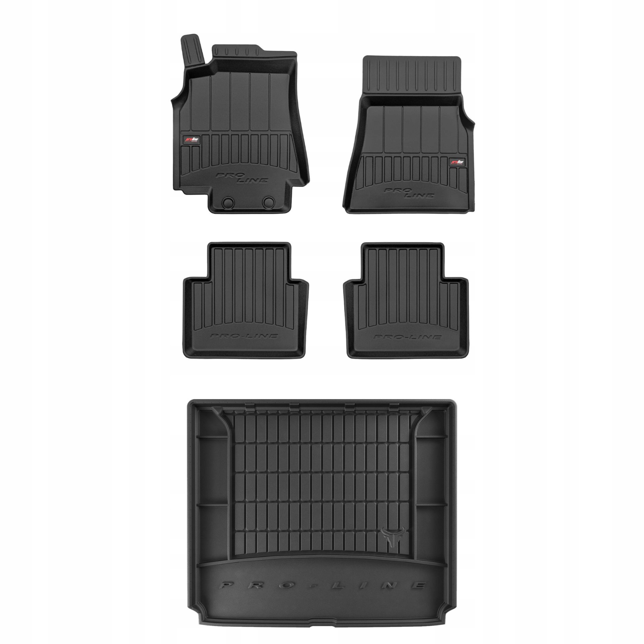 Sada gumových kobercov a rohoží pre Mercedes-Benz trieda B W245 2005-2011