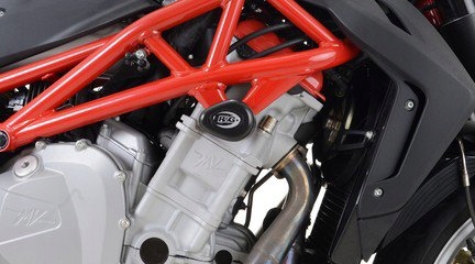 Crashpady Aero Rg Racing MV Agusta Brutale 1090 13- Čierna