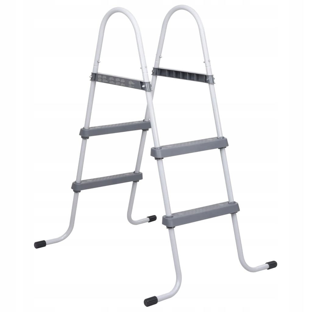 DRABINKA BASENOWASZARA 84CM STAL