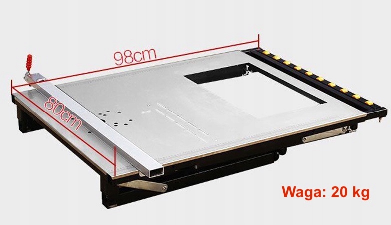 Stół WJ108 z prowadnicą