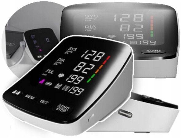 CIŚNIENIOMIERZ TESLA SMART Z MONITOREM, BLUETOOTH Blood Pressure