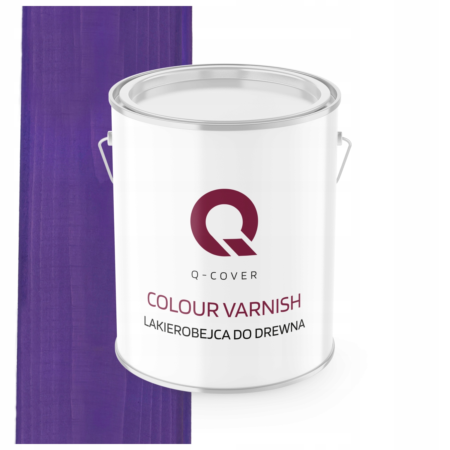 Lakovací Hmota Na Dřevo 3V1 Extra Lazura Fialová Saténová 2.5 L Ochranná Uv