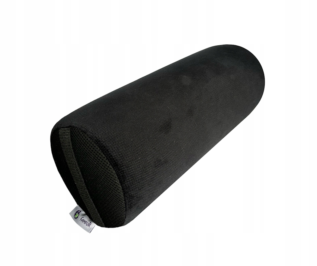 Poduszka Ortopedyczna Wałek Rehabilitacyjny Czarny Pianka Memory Twarda H3