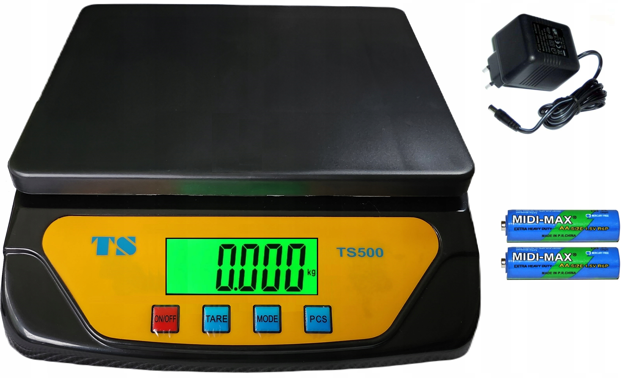 

Dokładna Duża Waga Kuchenna 6kg/0.5g Sid TS-500