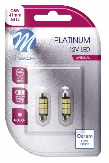 Żarówka dioda C5W 41mm OSRAM LED 9xSMD5630 Model LB816W
