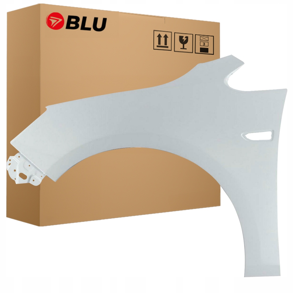 Blu Blatník Opel Astra J 4 IV Z40R levý bílý 09- přední