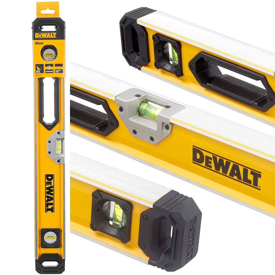 

Poziomica skrzynkowa alu. 60cm DeWALT DWHT0-43224