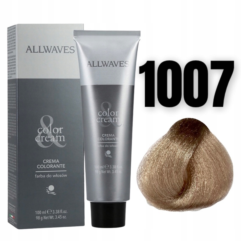 

Allwaves Color Cream 1007 100ml Farba Do Włosów