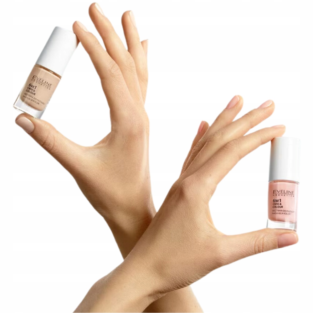 Eveline Nail Therapy 6w1 Wzmacniająca Odżywka Do Paznokci Dusty Pink 5ml Marka Eveline Cosmetics