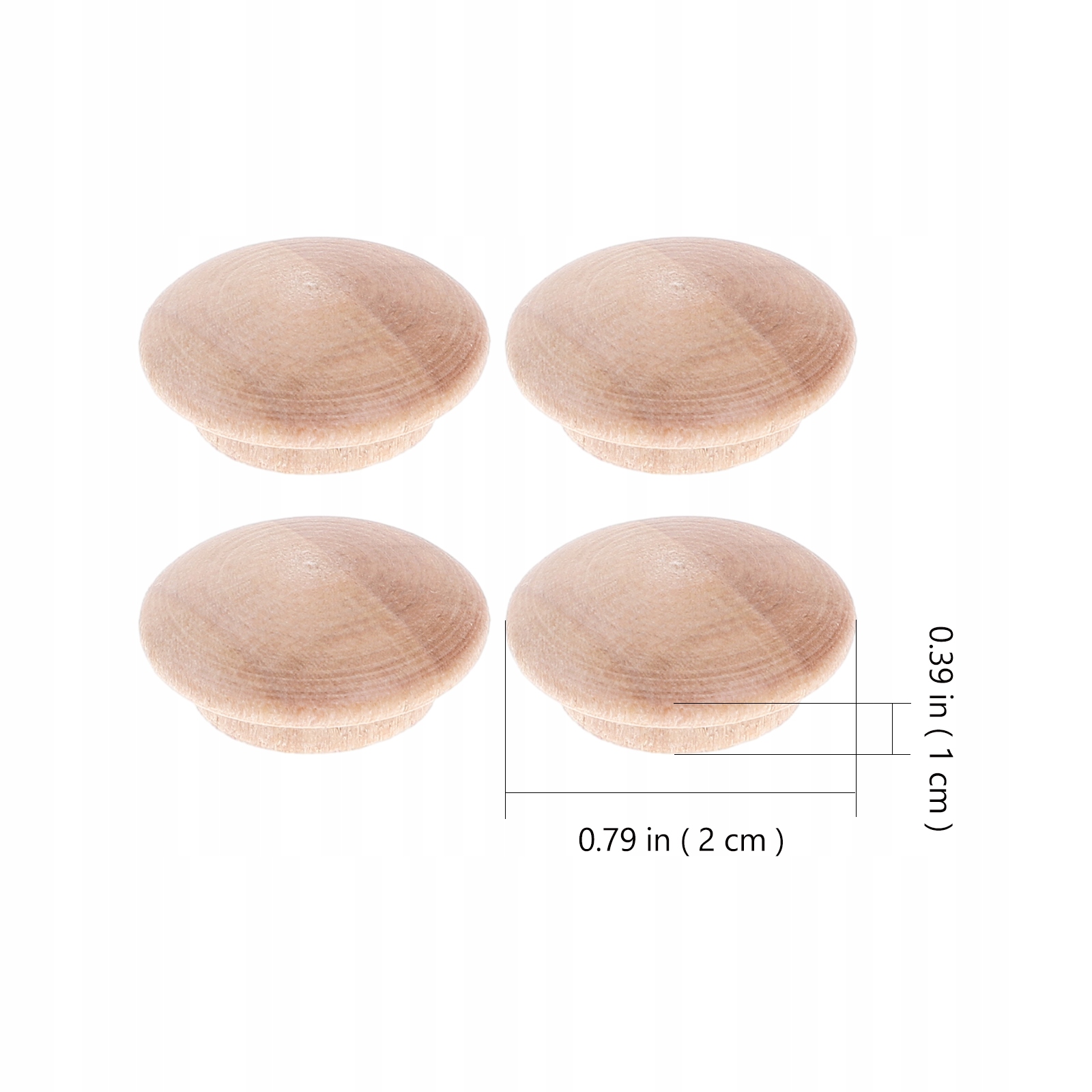 Wtyczka z dekorem drewna Rodzaj wkręt