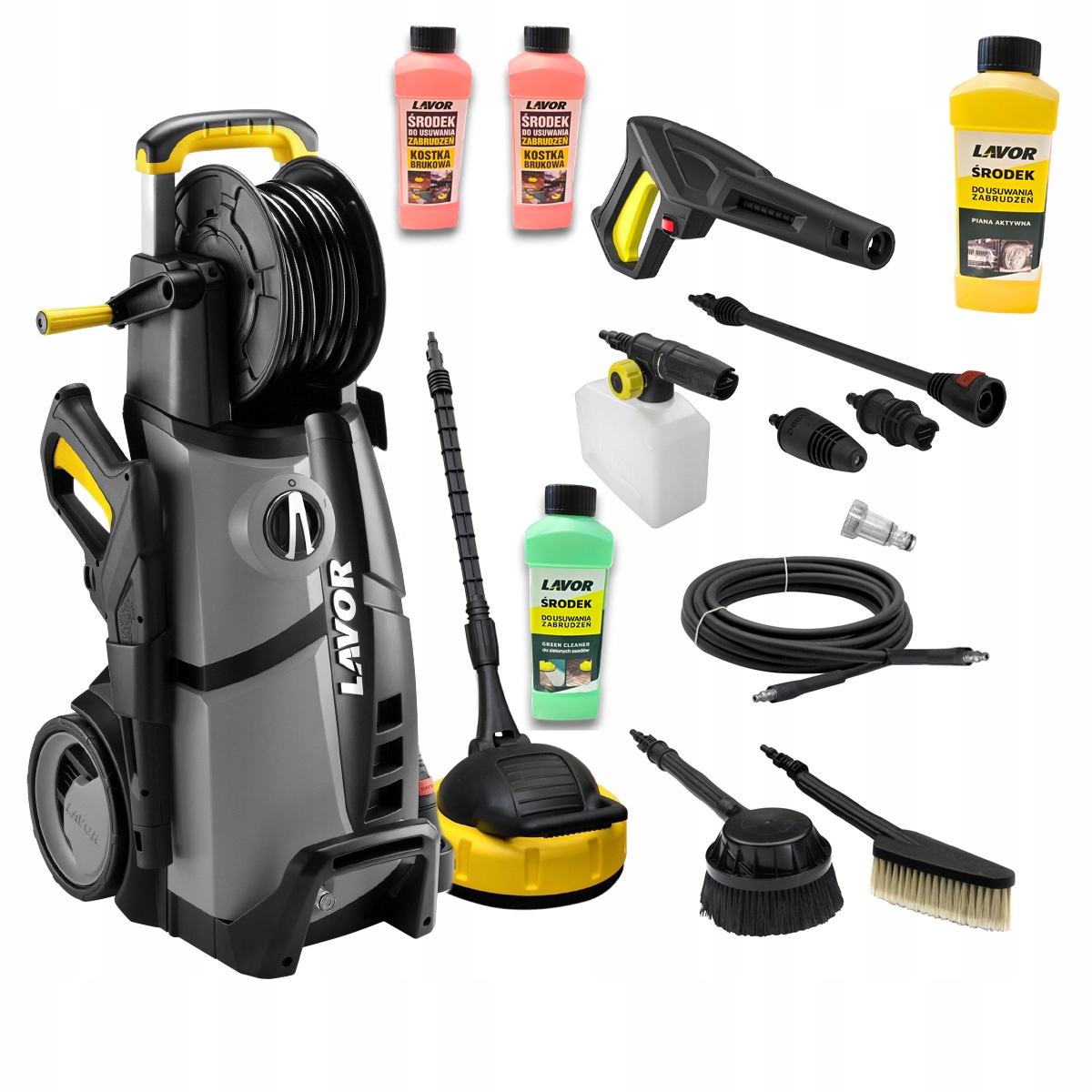 Myjka Ciśnieniowa Lavor LVR4 Plus 180 Bar Max +chemia