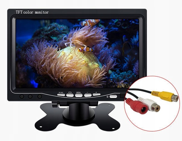 Monitor pro couvací kameru LCD Tft 7'' 17